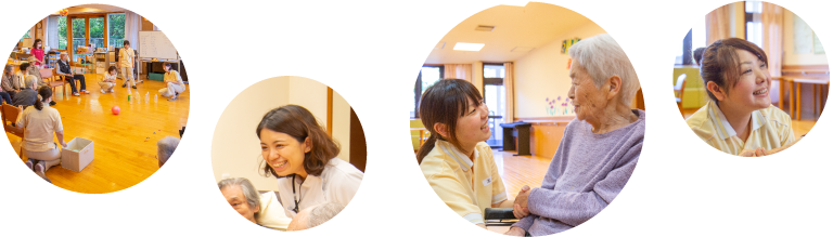 横浜市 介護老人保健施設　境木の丘で働く職員たち