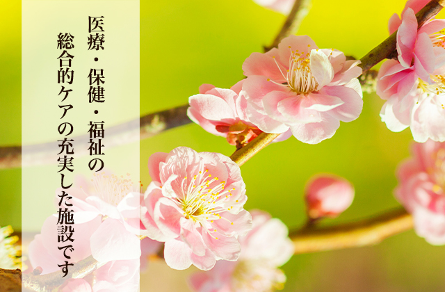 横浜市 介護老人保健施設　境木の丘 医療・保健・福祉の総合的ケアの充実した施設です