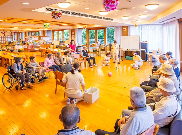 横浜市 介護老人保健施設 境木の丘 通所リハビリテーション レクリエーションについて